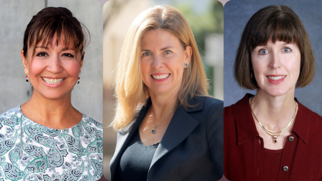 From left: Nancy Rodriguez, Elizabeth Cauffman and Susan Turner